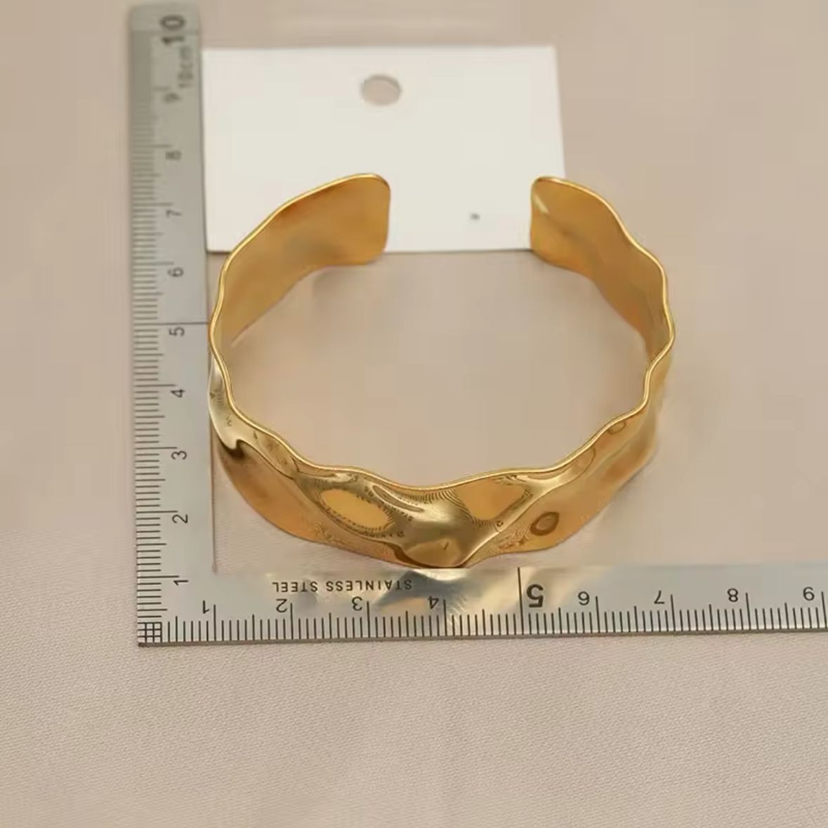 Solis Hammered Bracelet
