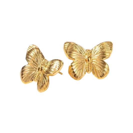 Mariposa LUX Studs -18K