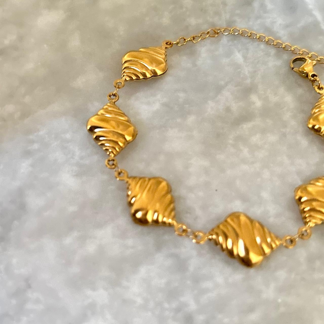 De Croissant LUX Bracelet -18K