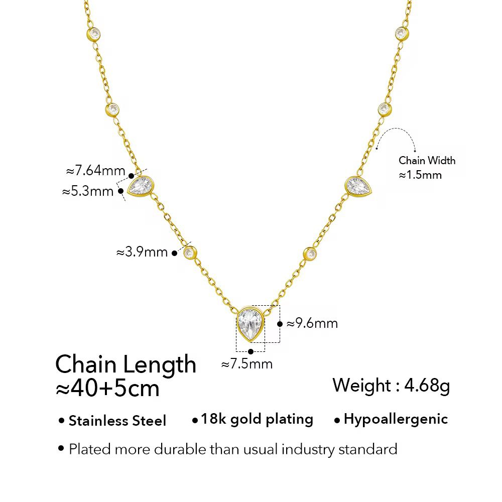 Enara Diamond Charm Necklace