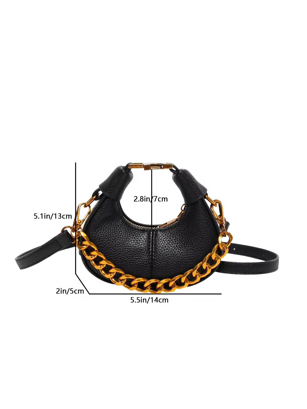 Luna LUX Mini Bag- Black