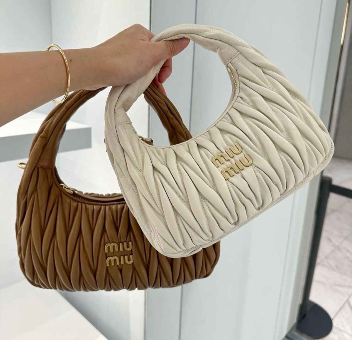 MM LUX Cloud Bag -Brown