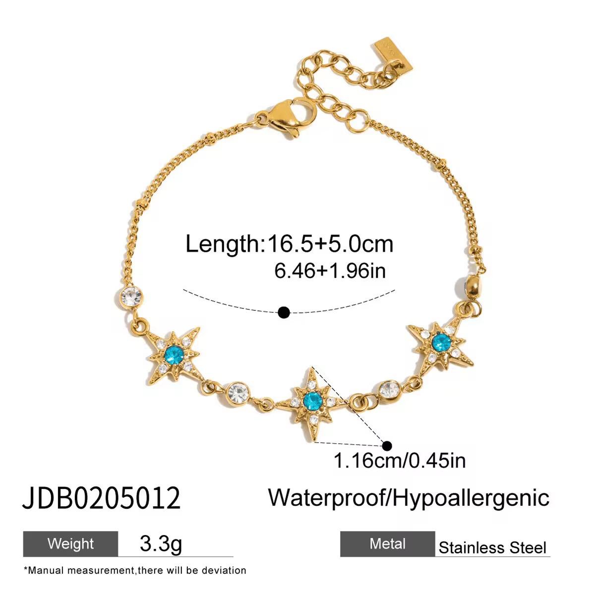 Celeste Majestic Bracelet -Paved Zircons