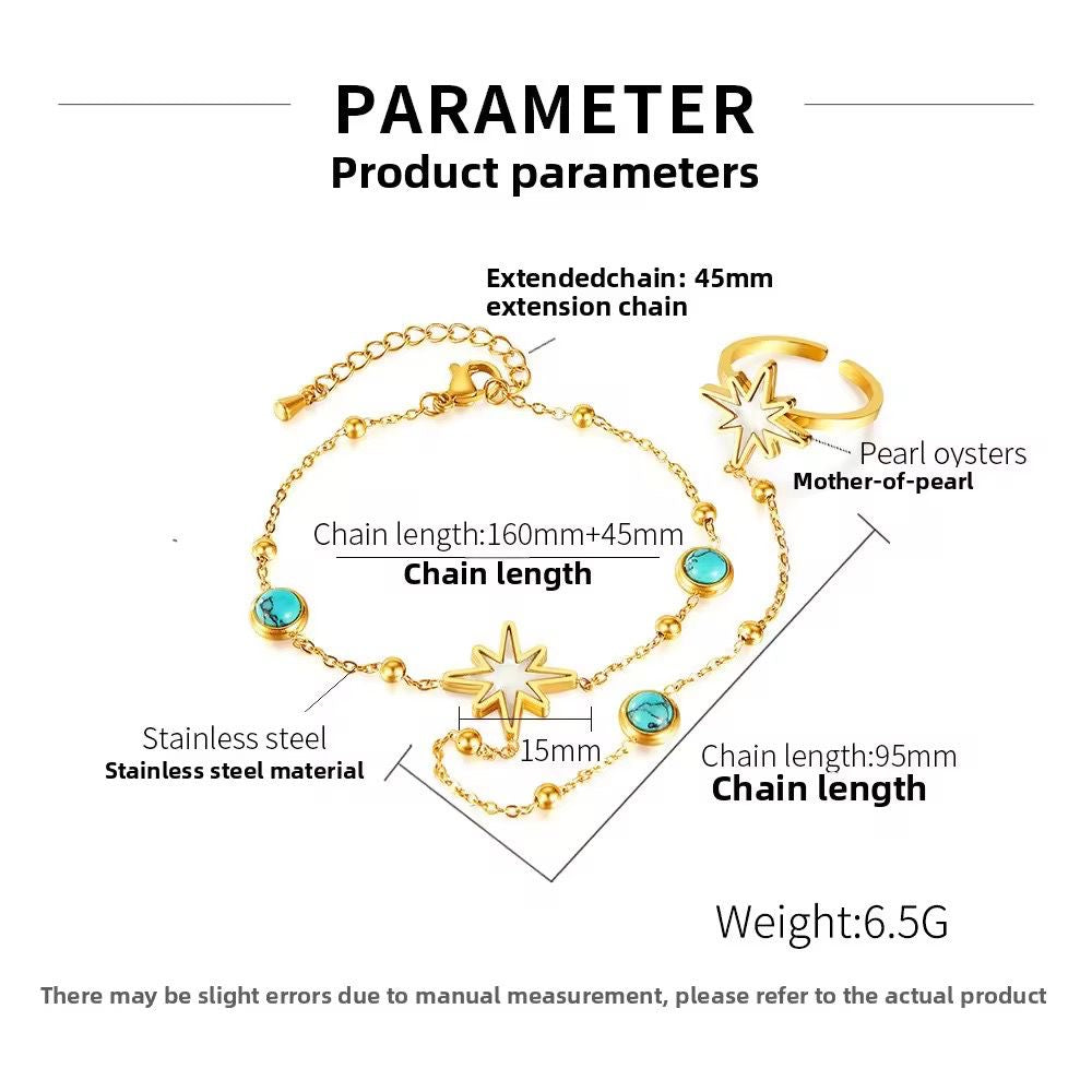 Star Glam Hand Chain