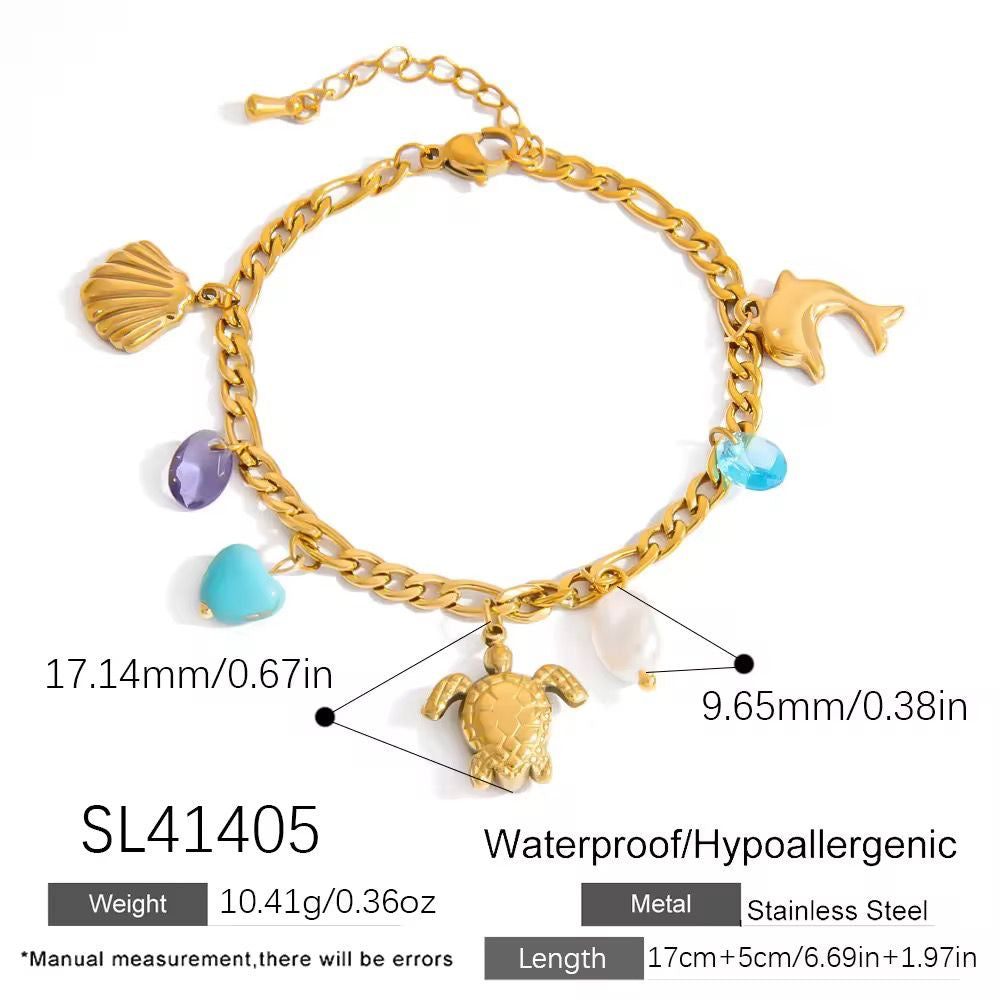 Paradise Charm Bracelet