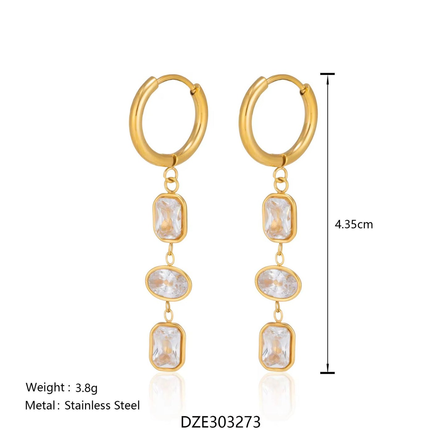 Radiant LUX Gem Earrings