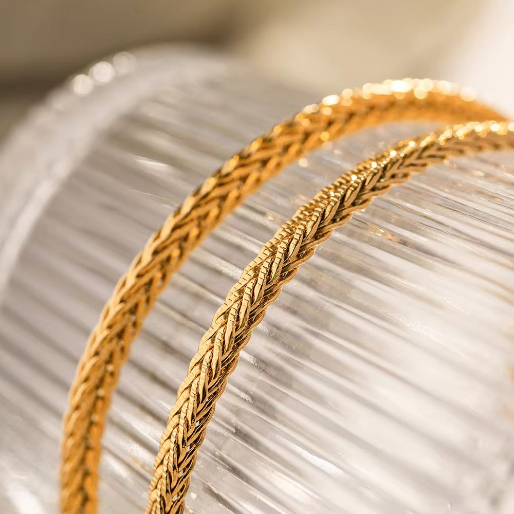Leski Chain Bracelet -18K