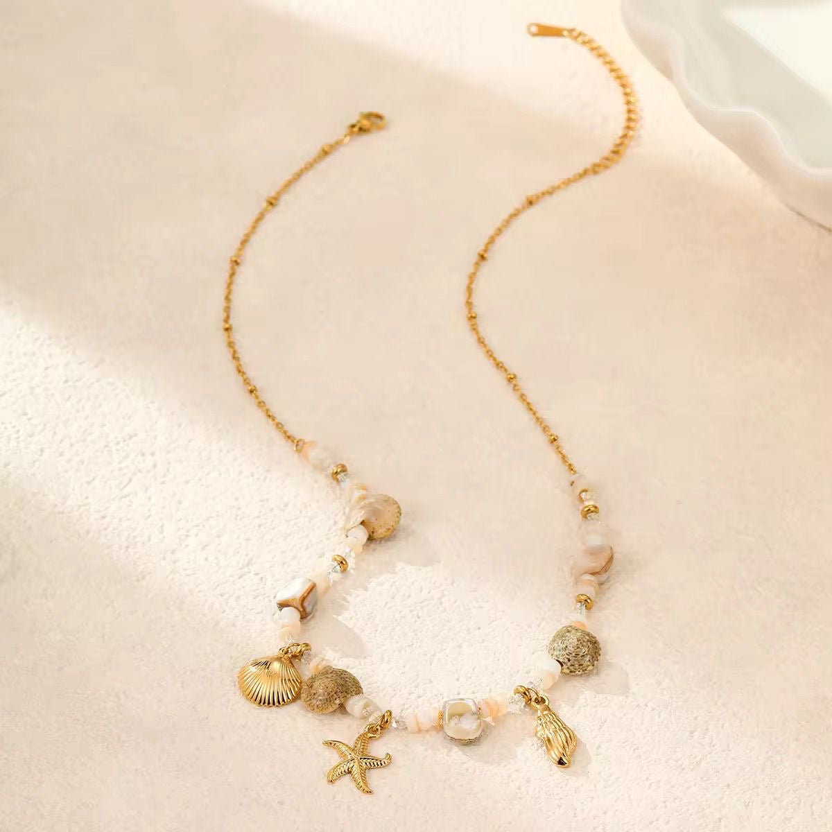 Love From The Sea Charm Necklace