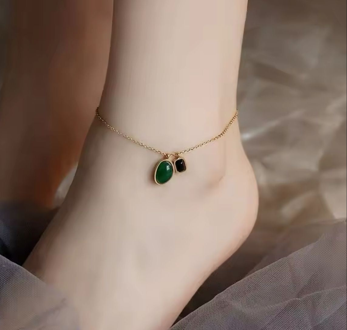 Heavenly Hour Anklet -18K
