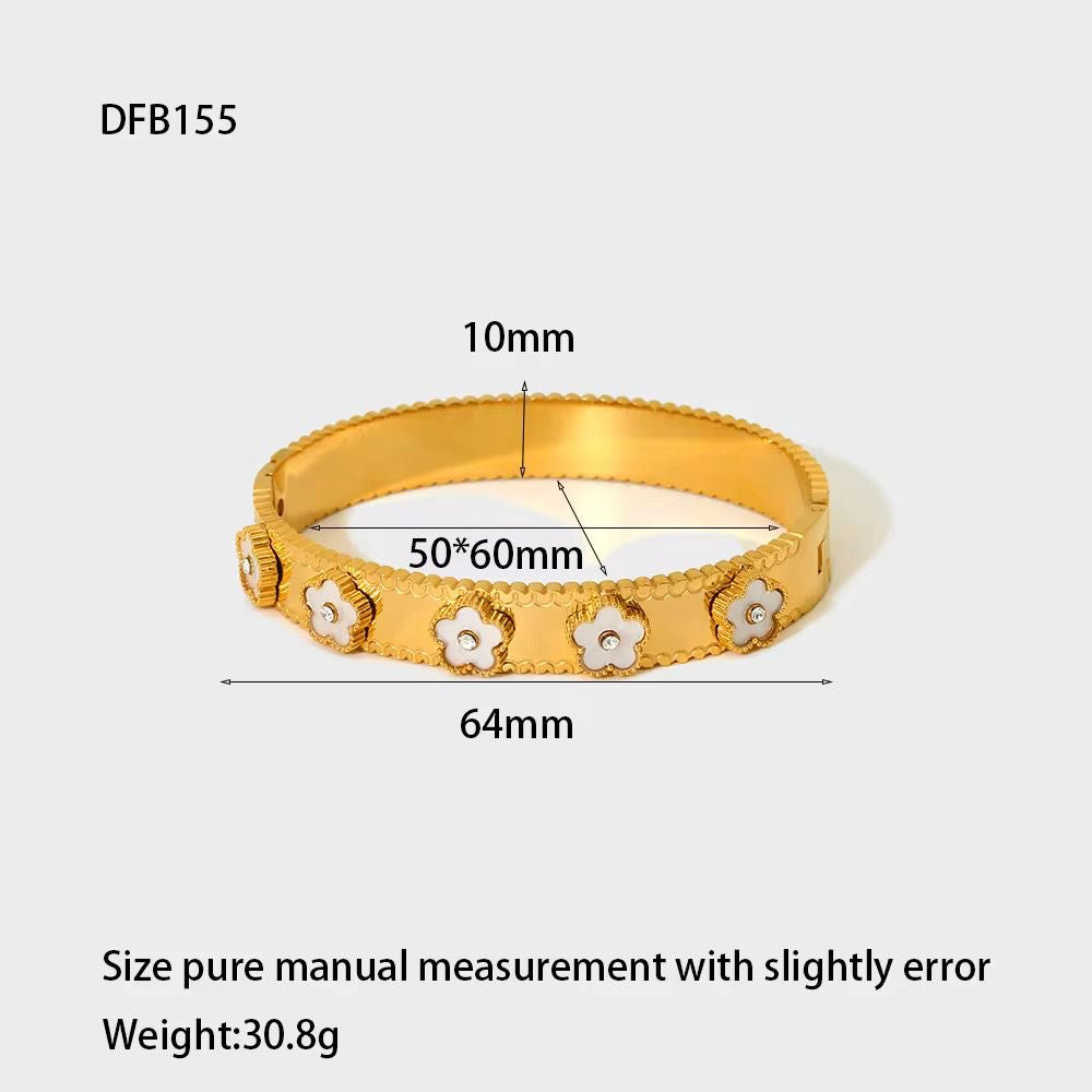 Disty Flora Bracelet -18K