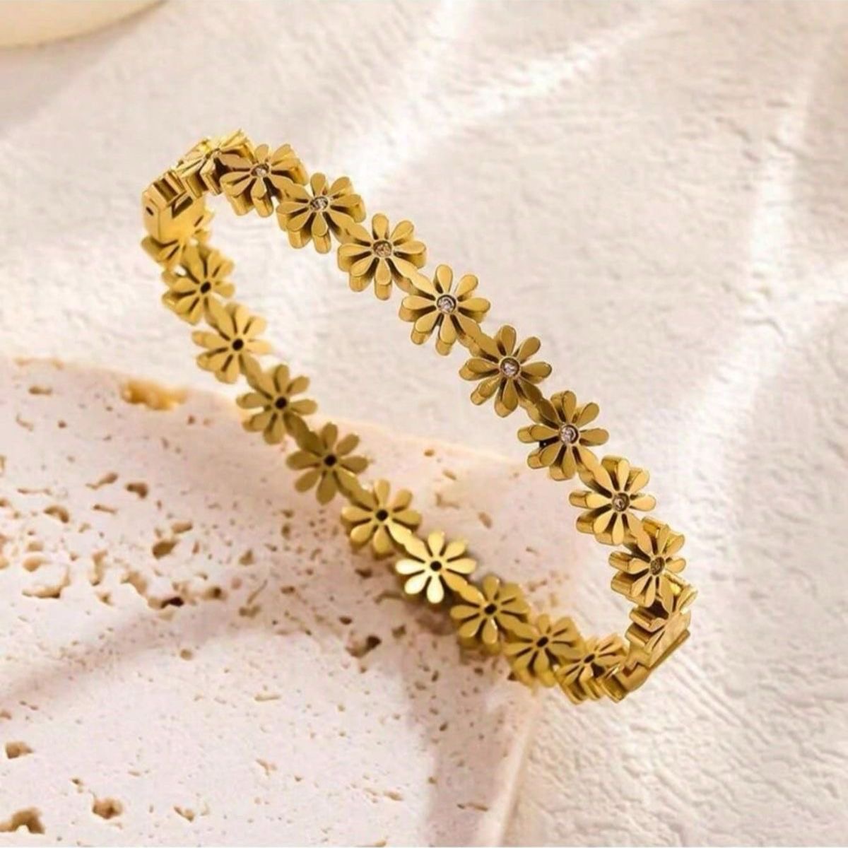 Daisy Cz Bracelet -18K