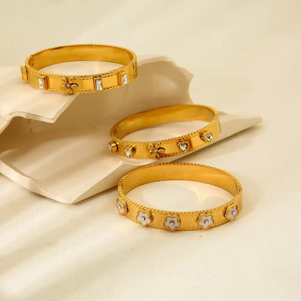 Disty Flora Bracelet -18K