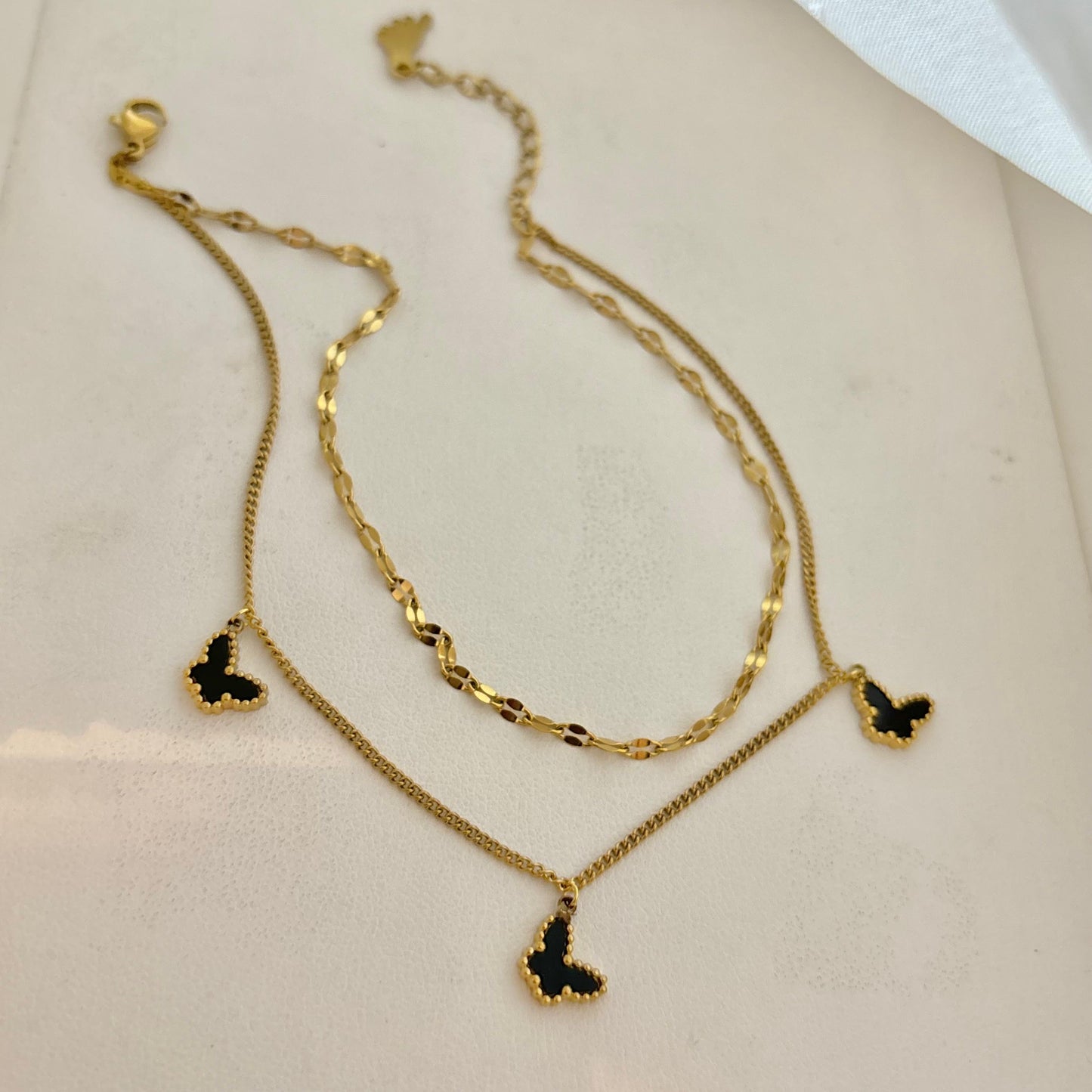 Wings Charm Anklet