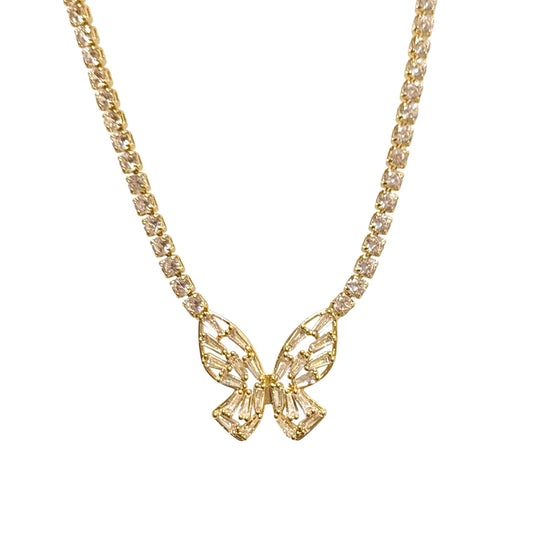 Mariposa Tennis Necklace