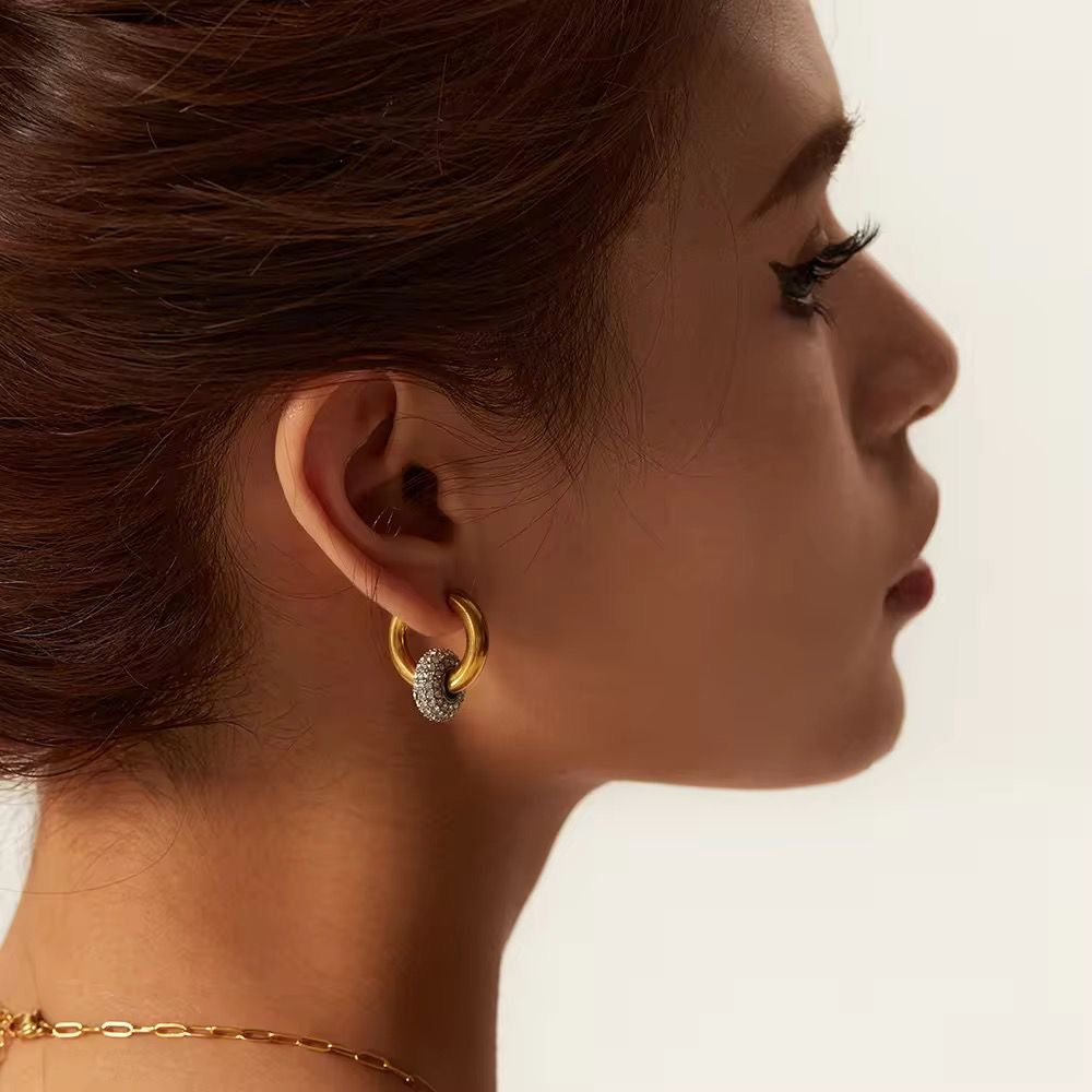 Laiyana Sparkly Hoops