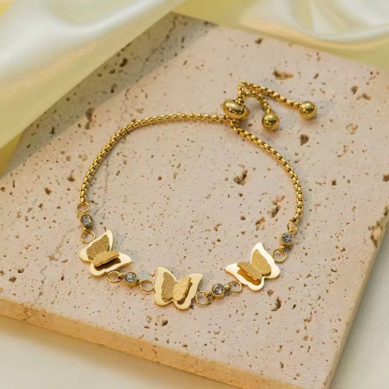 Flutterina Bracelet -Adjustable To Any Size