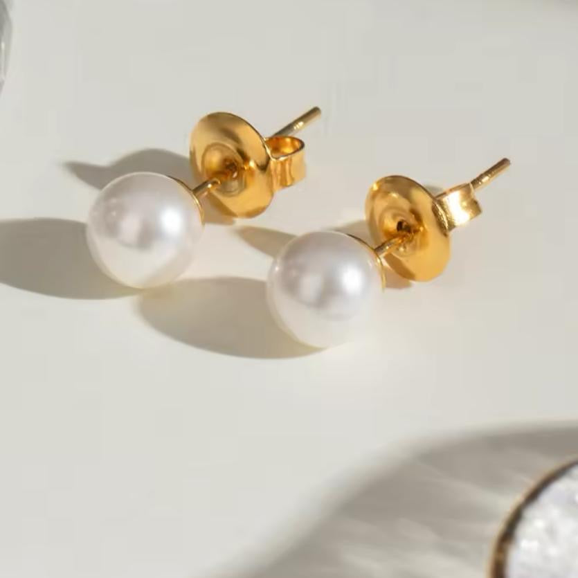 Timeless Essential Studs Set-18K | Set Of Three