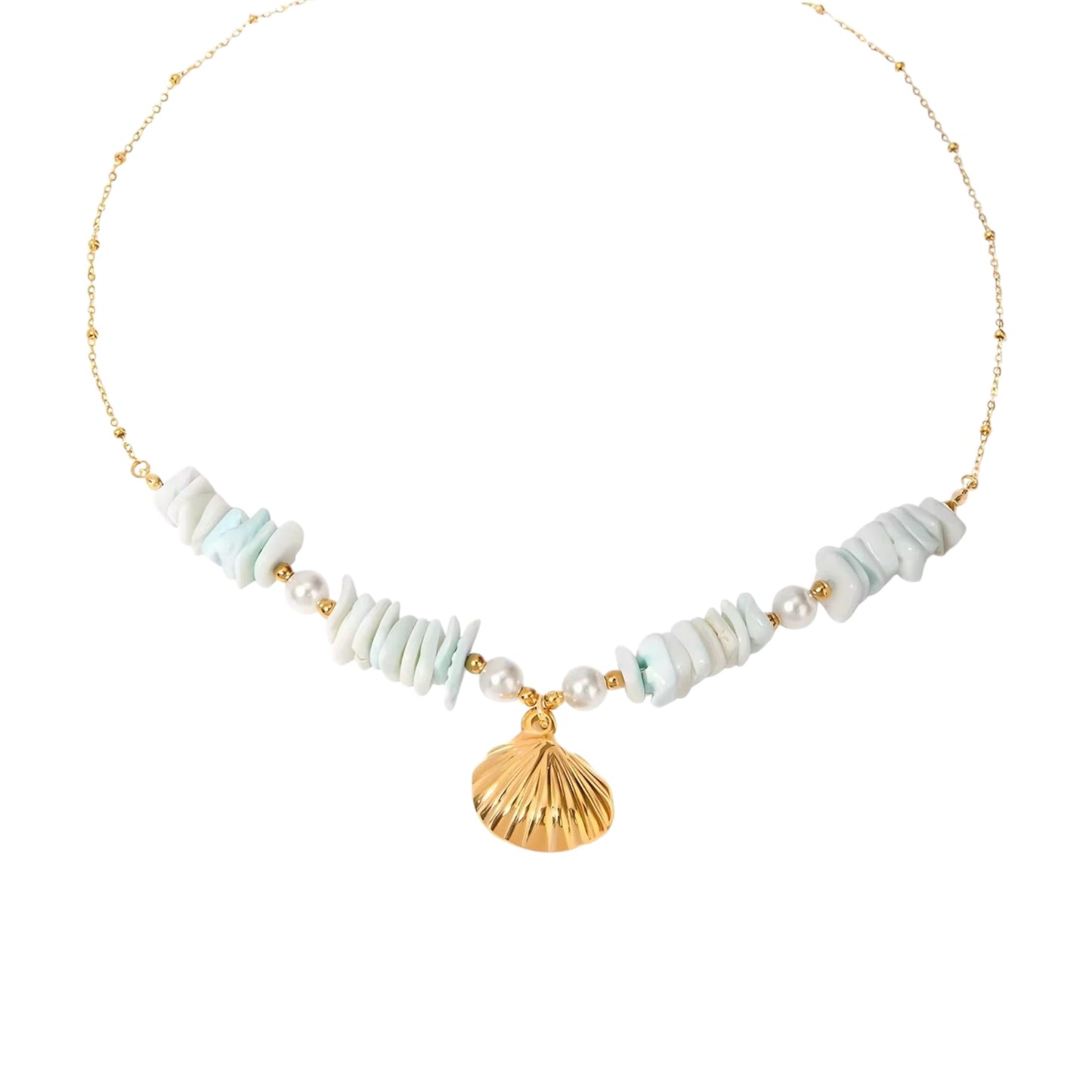 Costal Core Necklace -18K