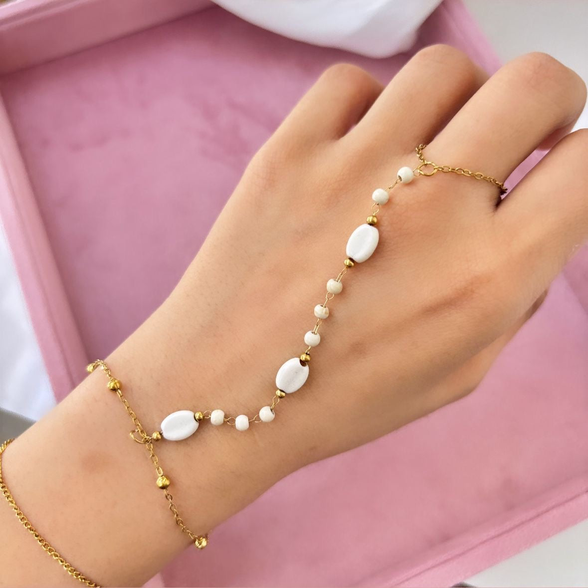 Boho Hand Chain