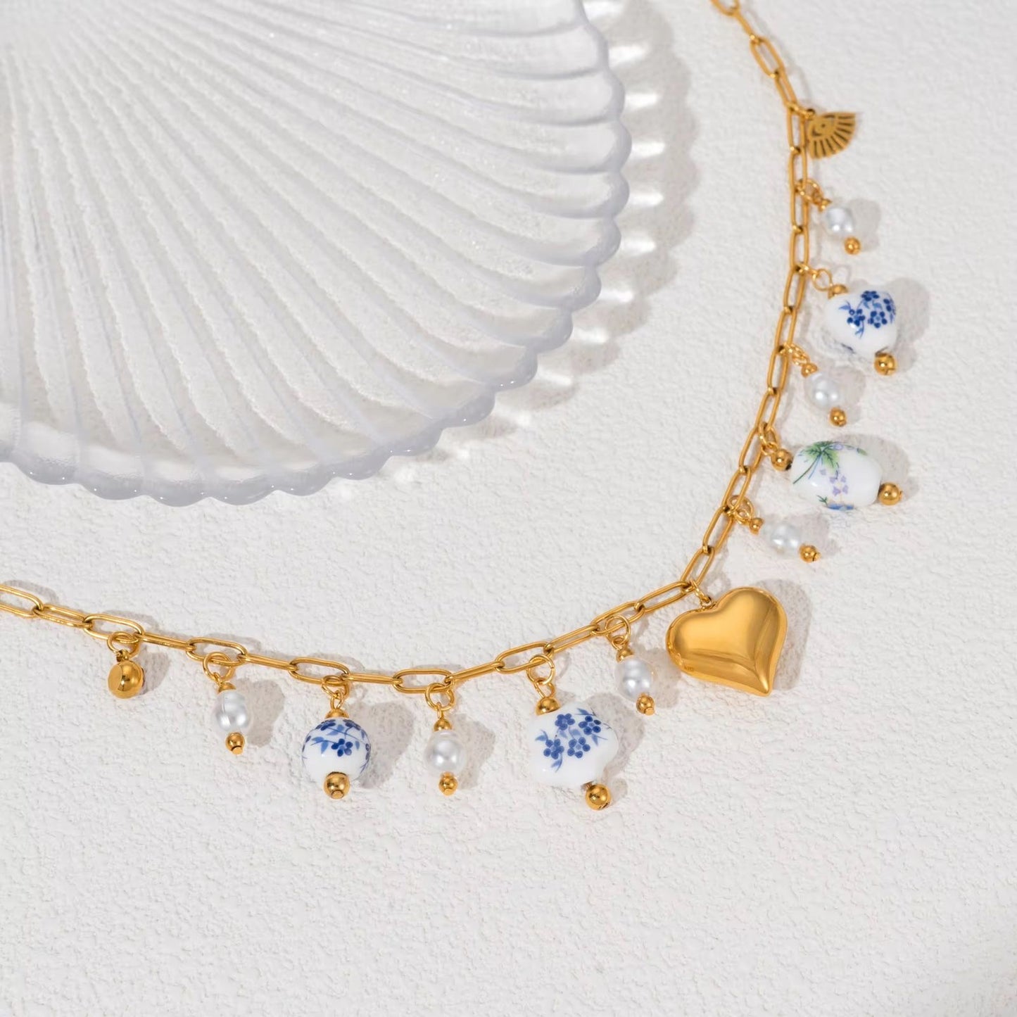 Santorini LUX Charm Necklace