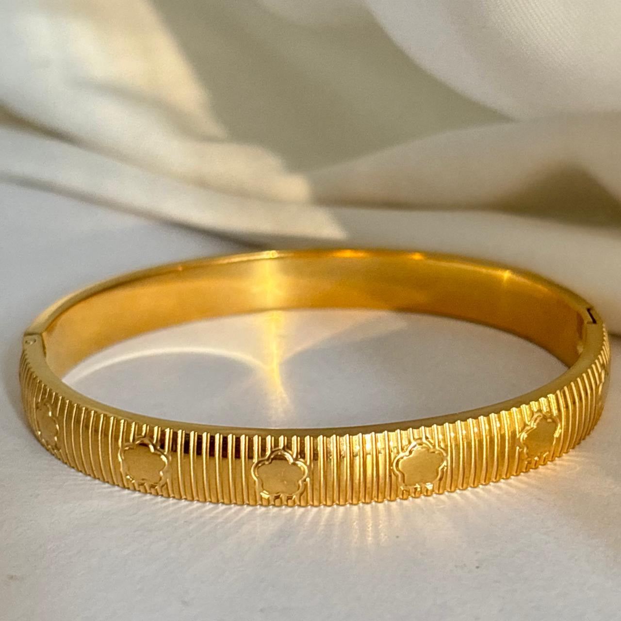 Cutesy Flora Milano Bracelet -18K