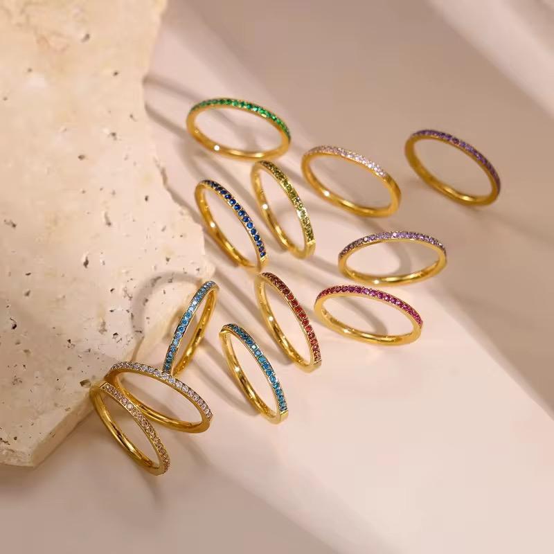 Birthstone Ring -18K