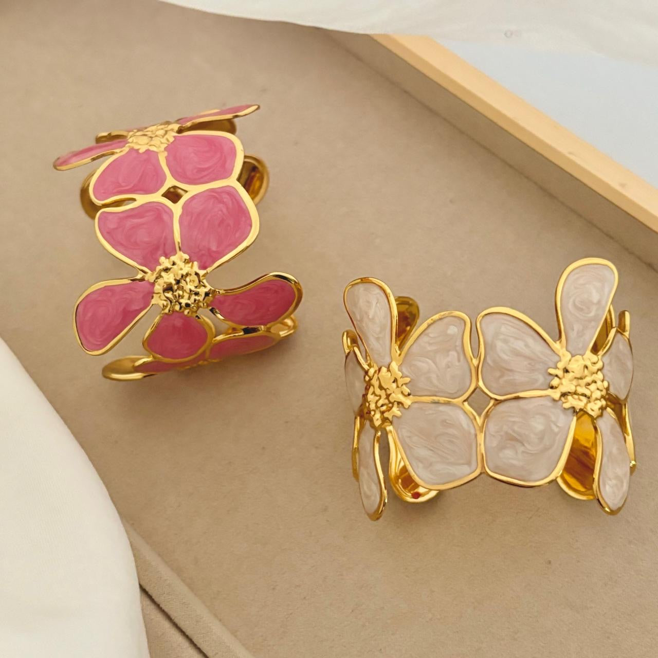 Lily Cuff -Pearly White