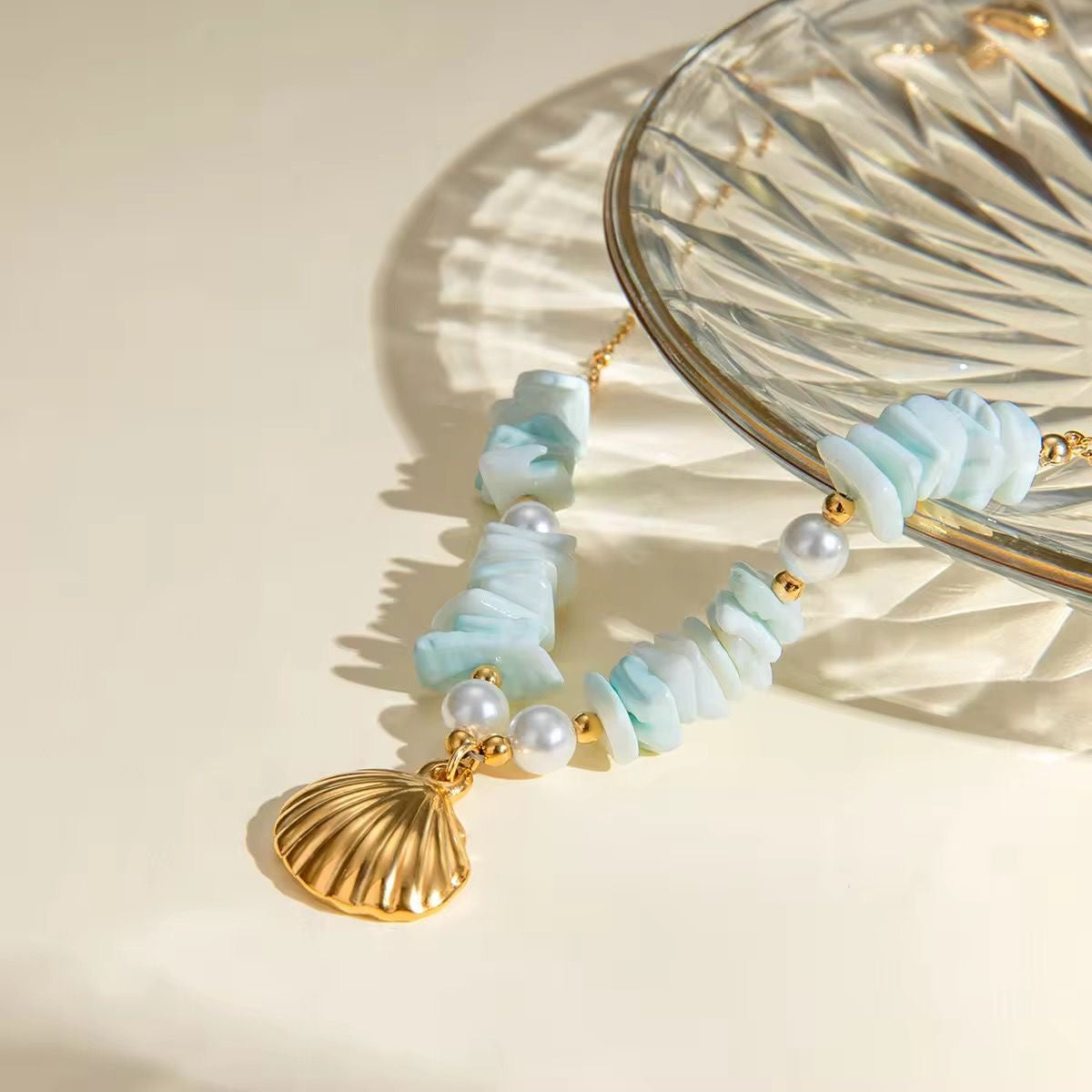 Costal Core Necklace -18K