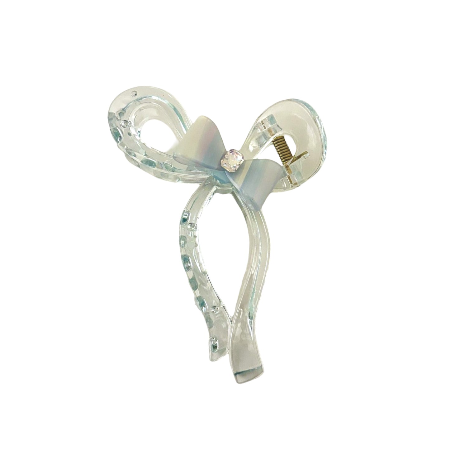 Glazed Bow Claw Clip