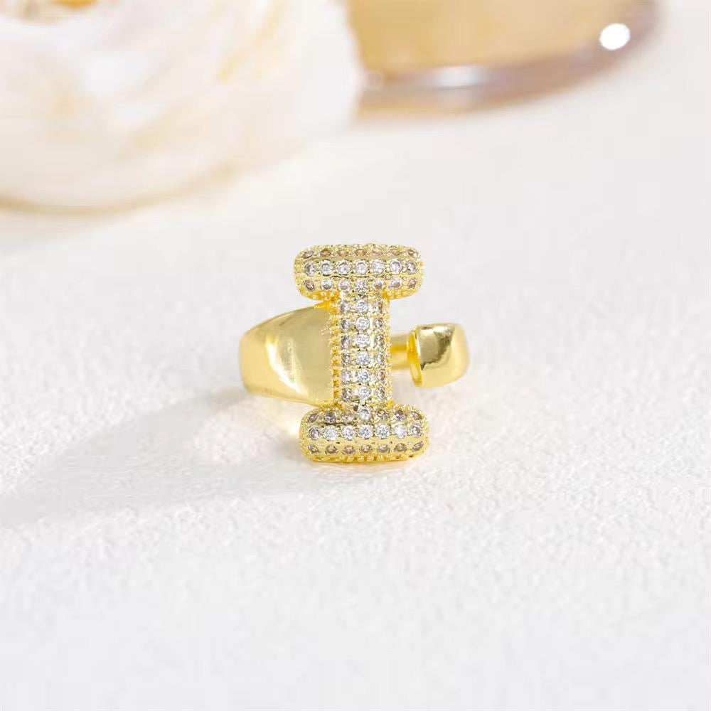 Initial Signet Ring