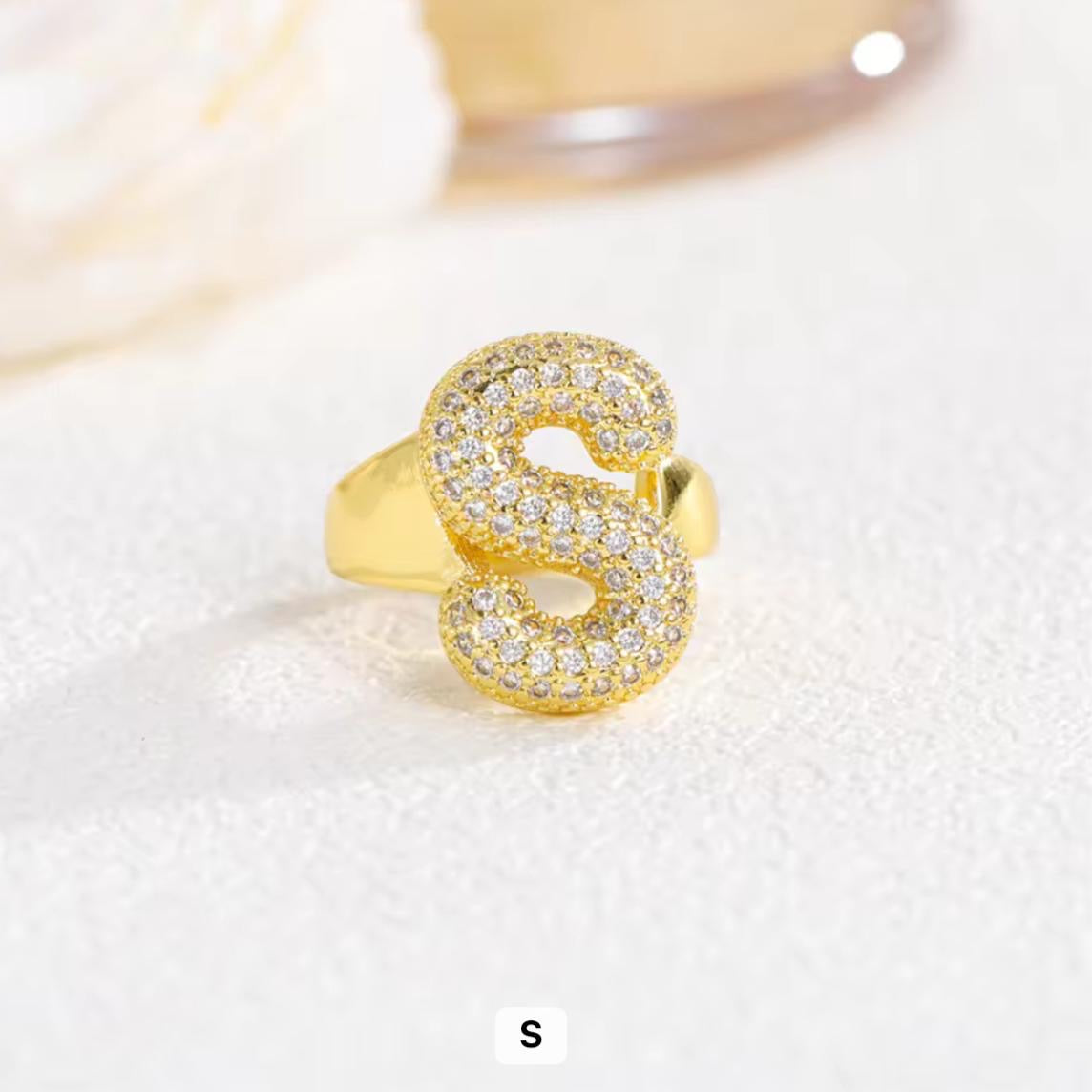 Initial Signet Ring