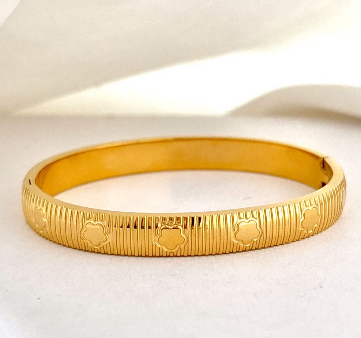 Cutesy Flora Milano Bracelet -18K
