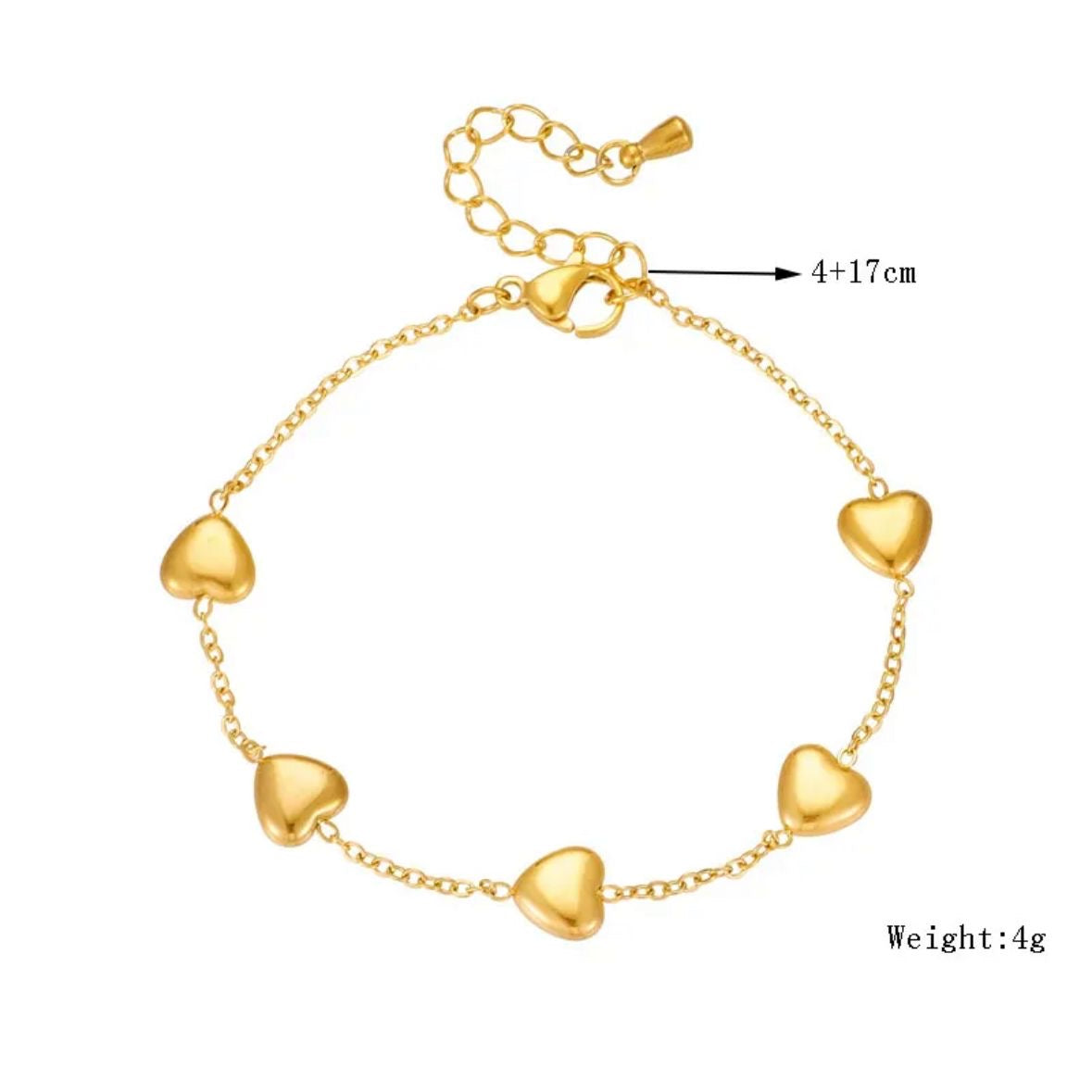 Heart Desire Bracelet -18K
