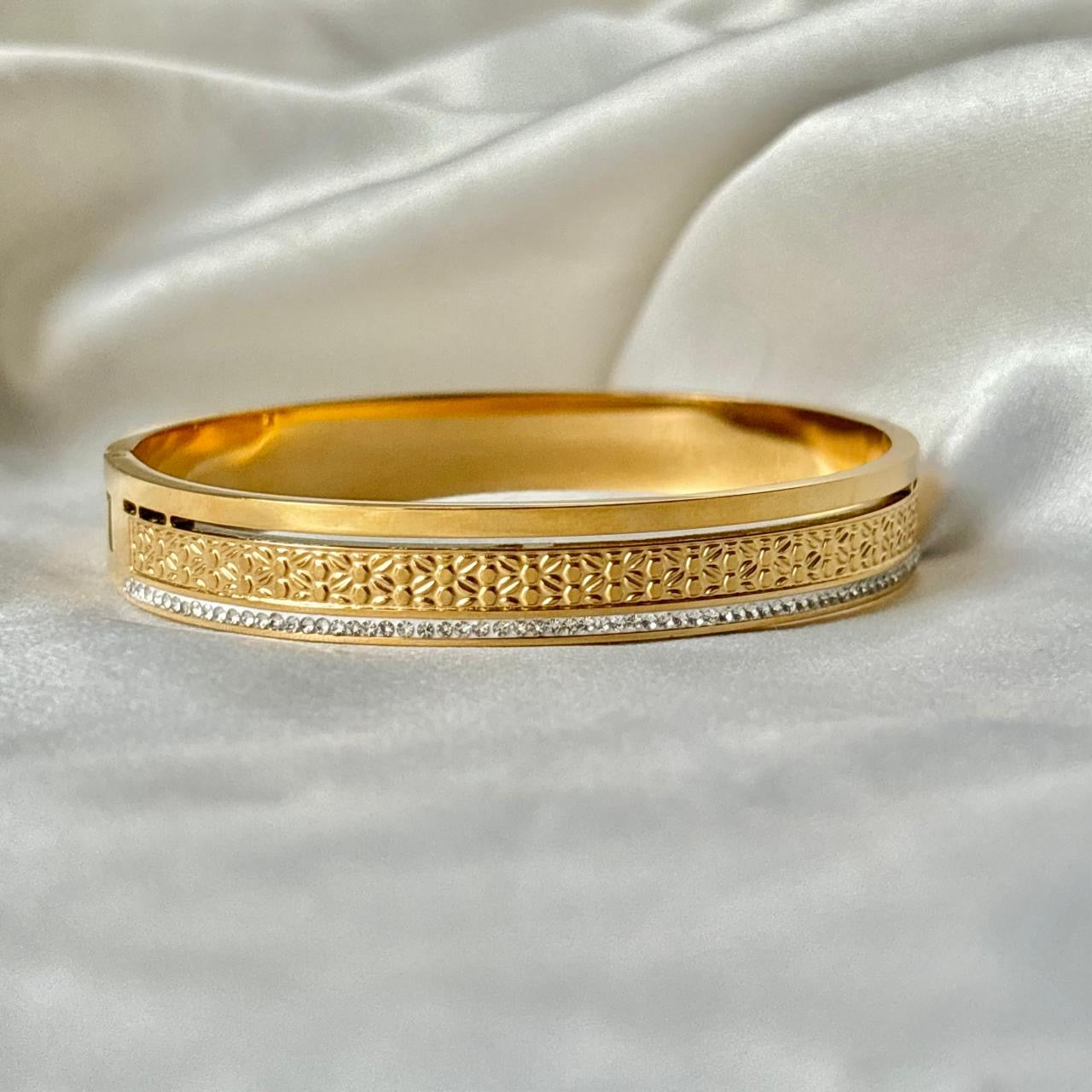 Flora Diamantés Bracelet -18K