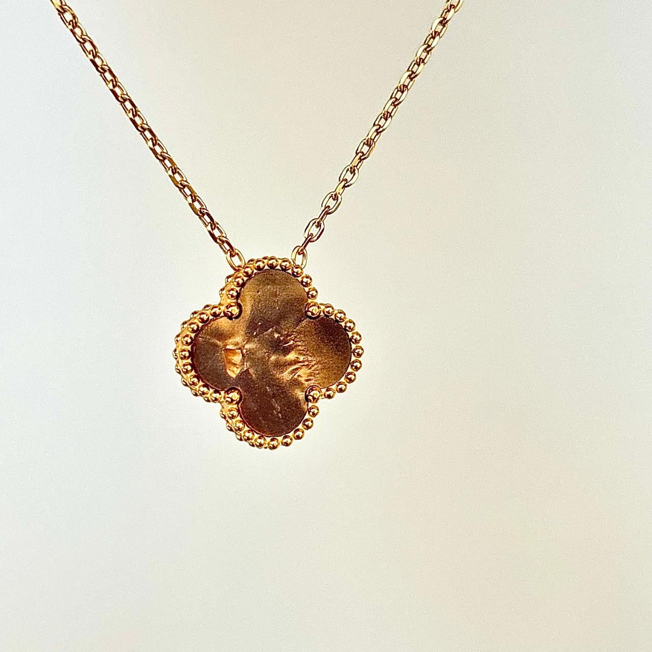 Cascade Clove Necklace -18K