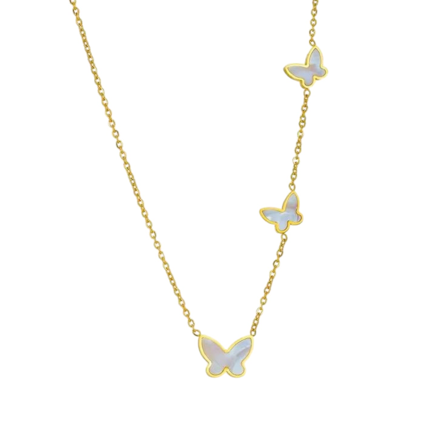Flutterina Necklace -18K