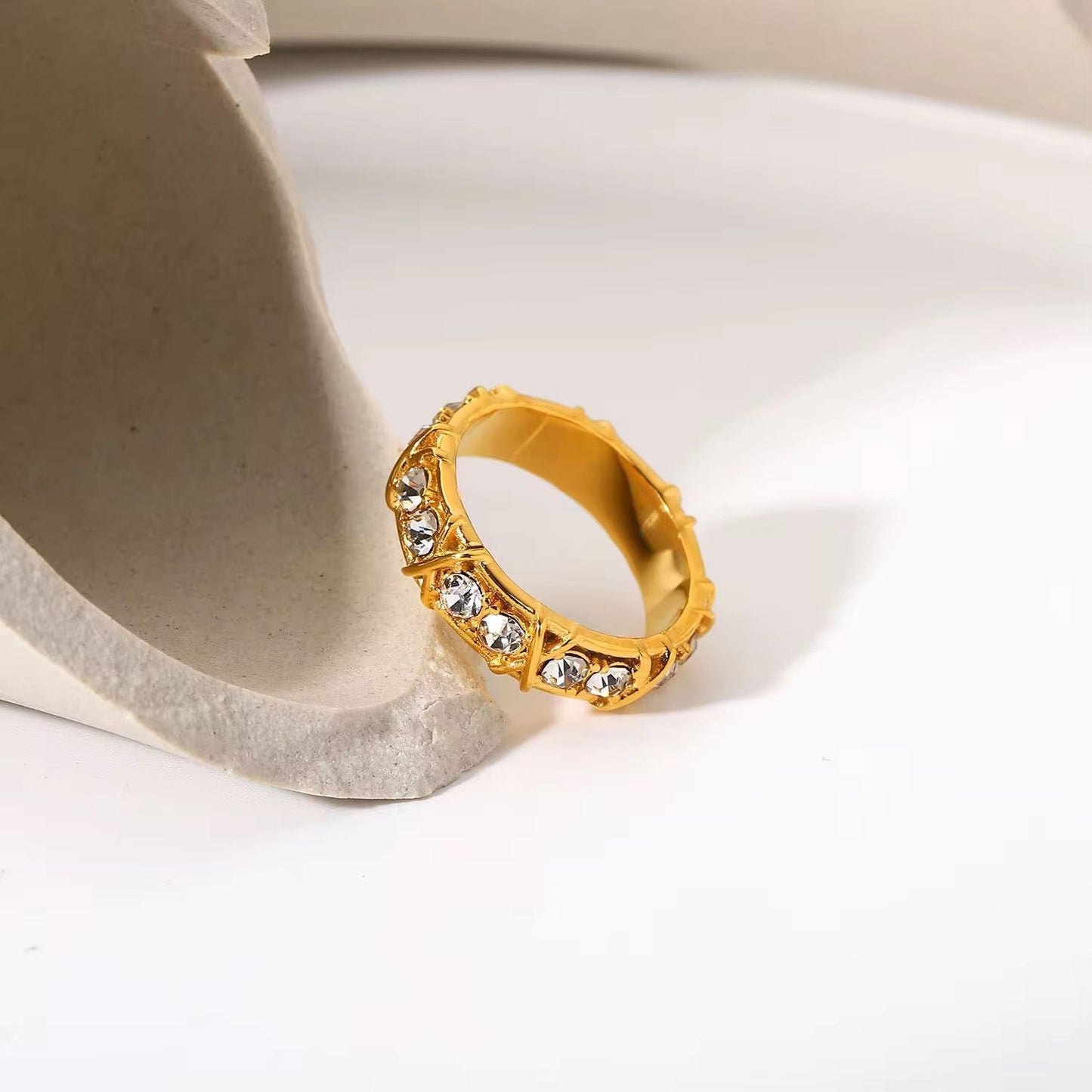 Whisper Of Light Band Ring