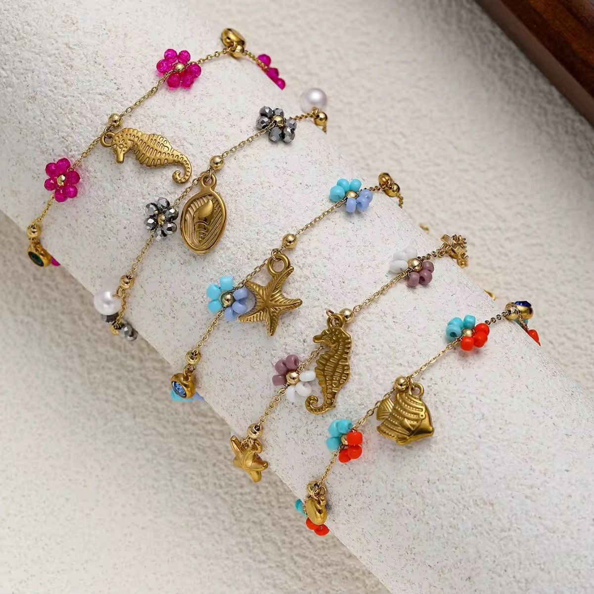 Oceanic Oasis Charm Bracelet