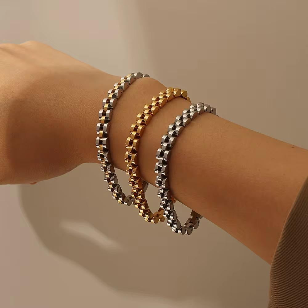 Muse Watch Strap Bracelet -18K