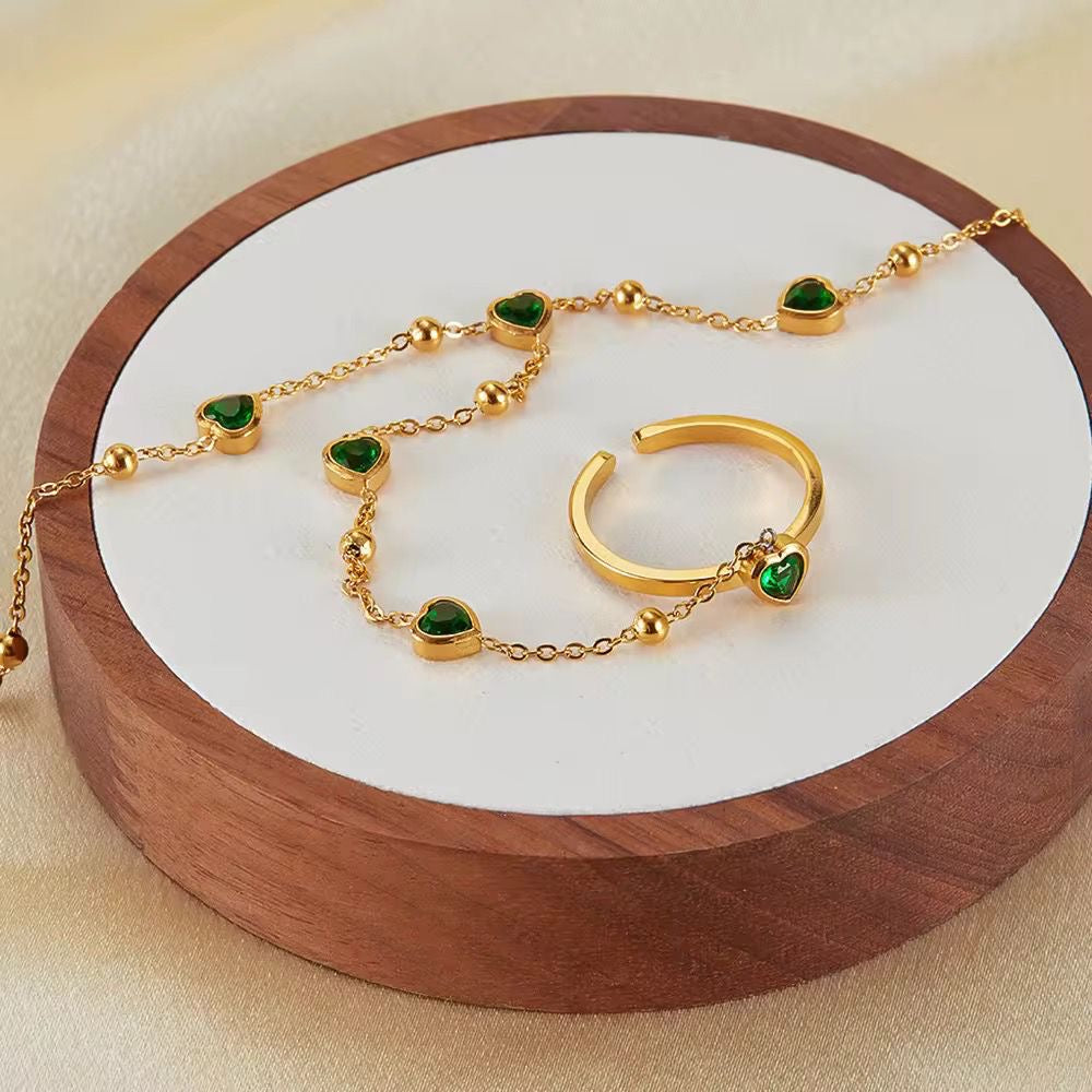 Hearts Hand Chain