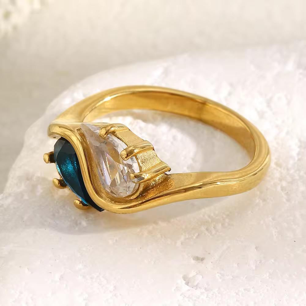 Oceanic Toi Et Moi Ring