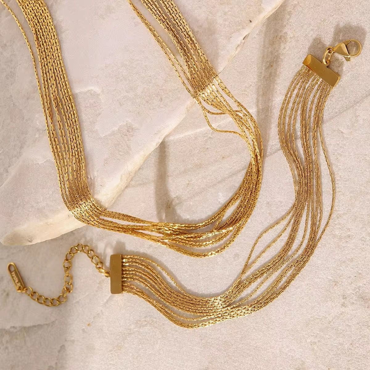 Silah Gold Layers Bracelet