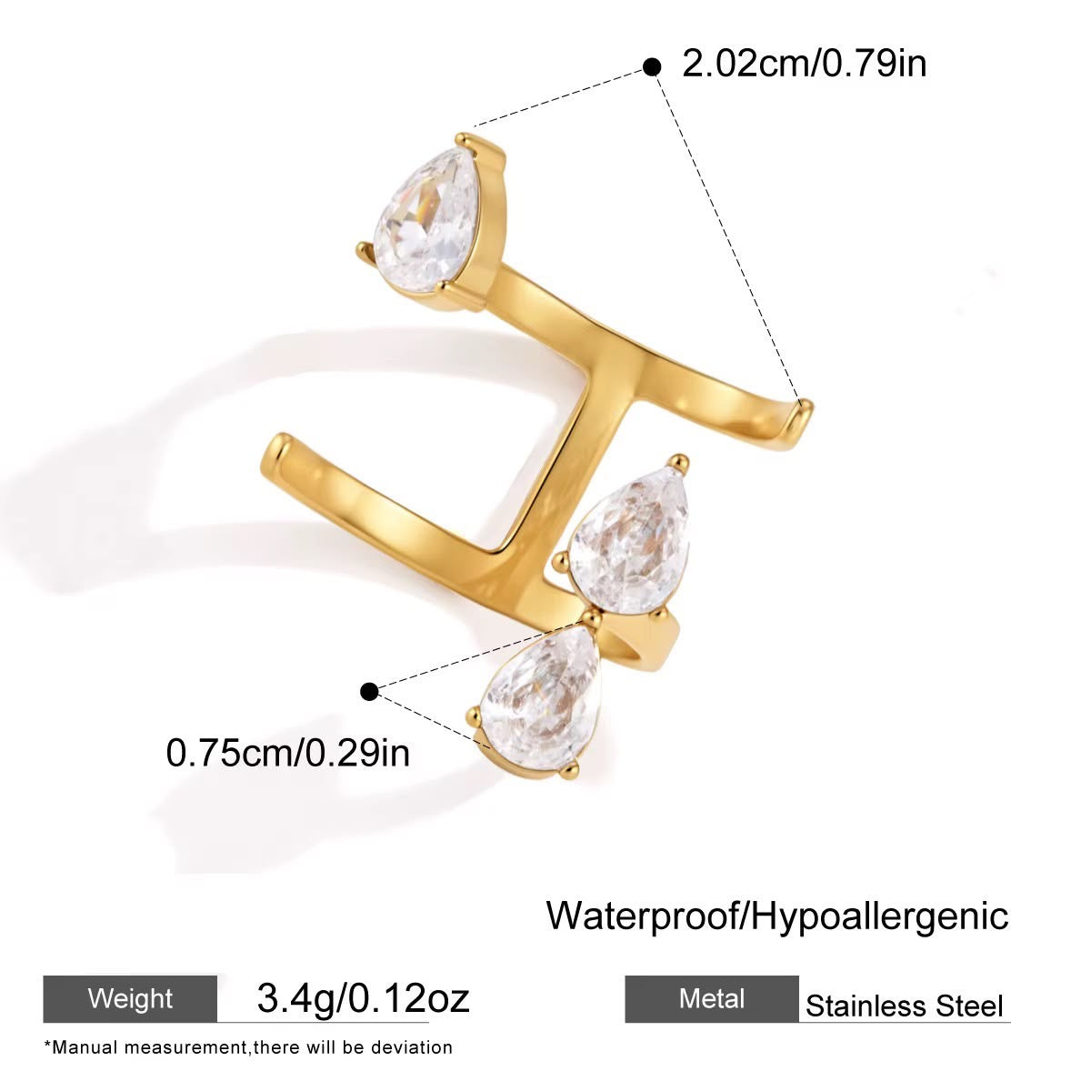 Etoile De Larmes Ring