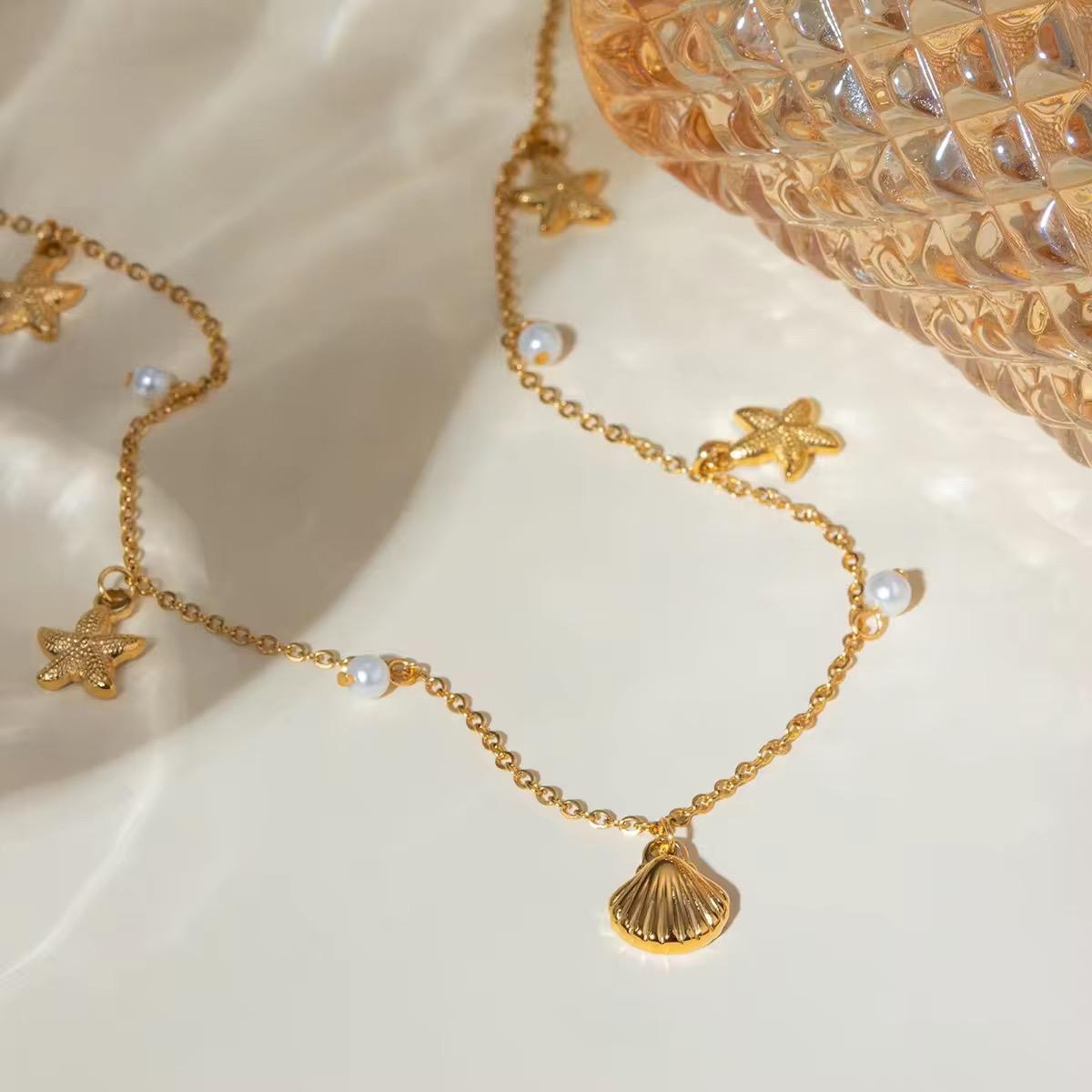 Seaside Sparkles Charm Necklace