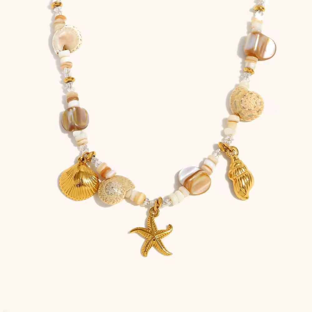 Love From The Sea Charm Necklace