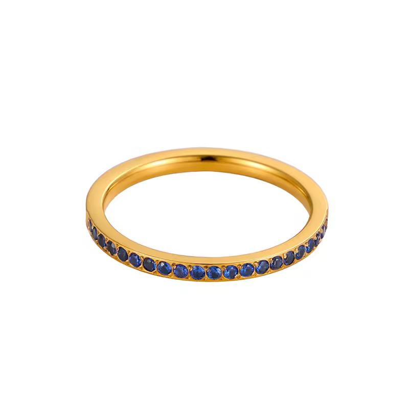 Birthstone Ring -18K