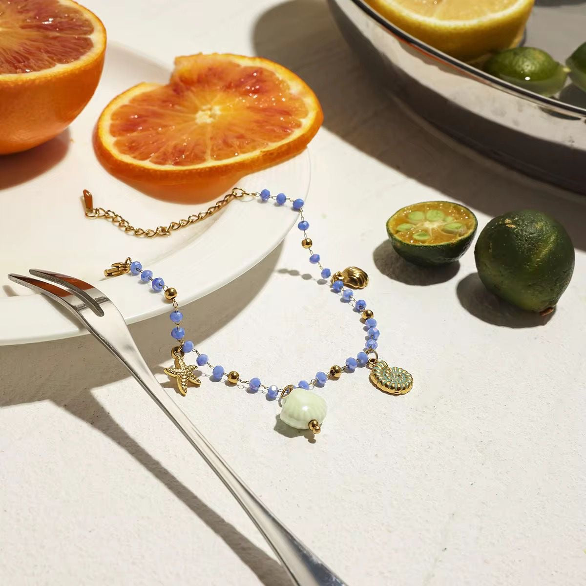 Oceanic Vibe Charm Bracelet