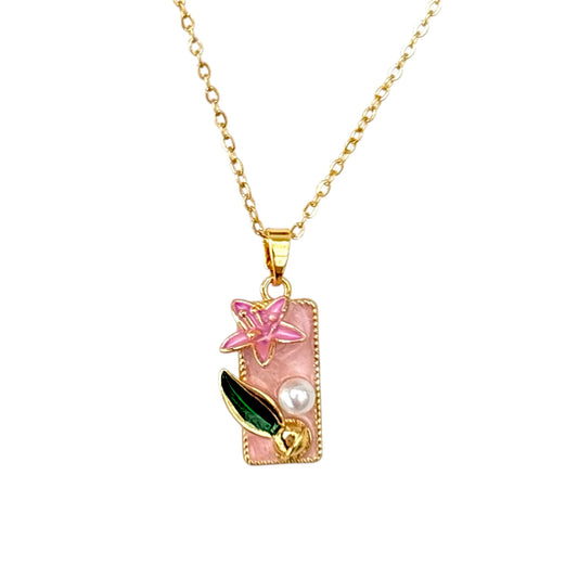 Fairy Core Necklace -Pink