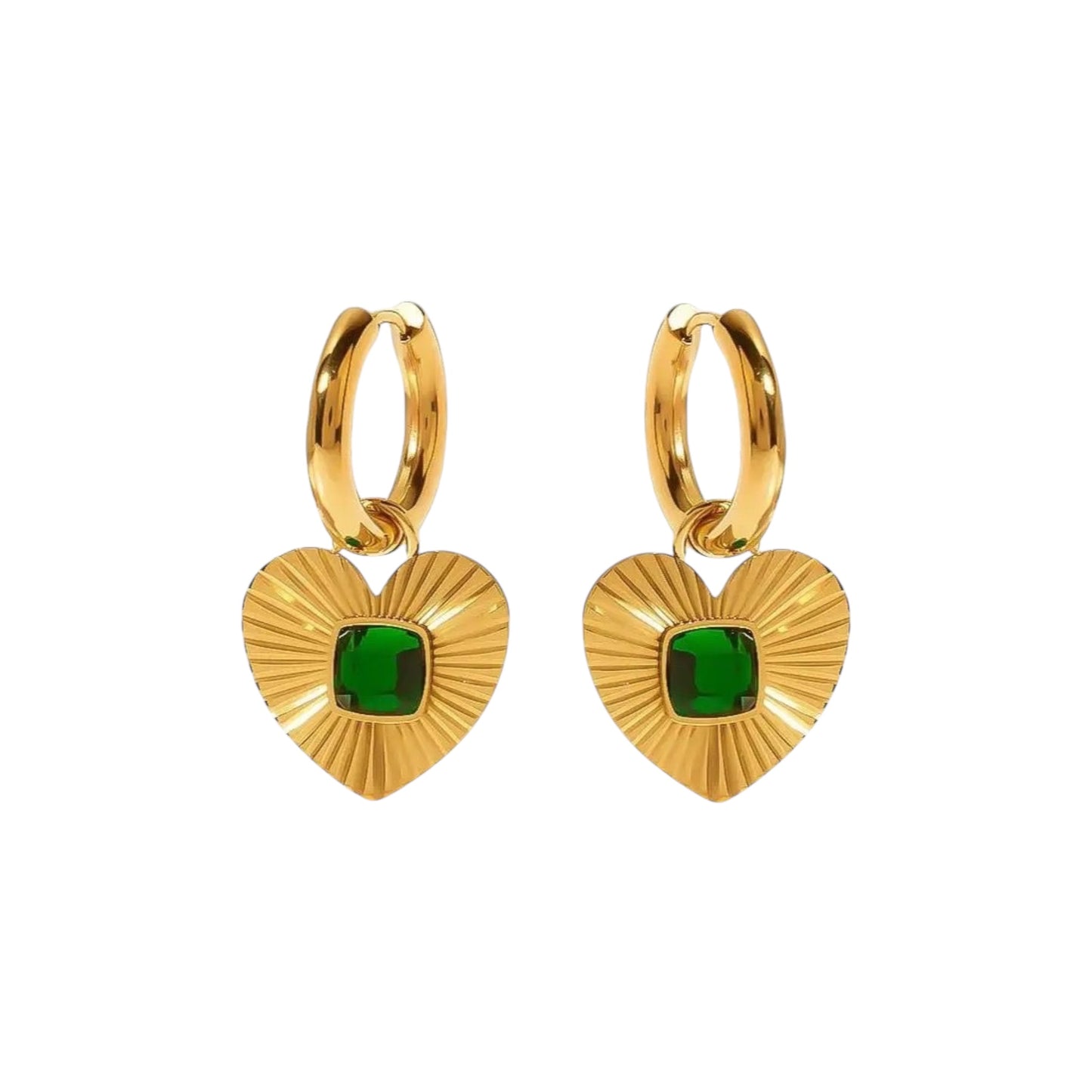 Fairytale Charm Hoops -18K (Two ways)