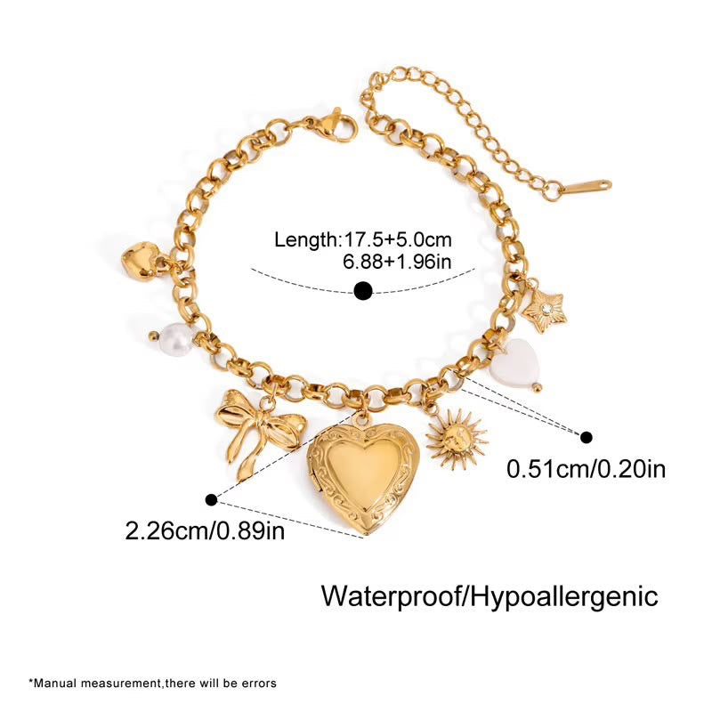 Whimsy Vintage Charm Bracelet
